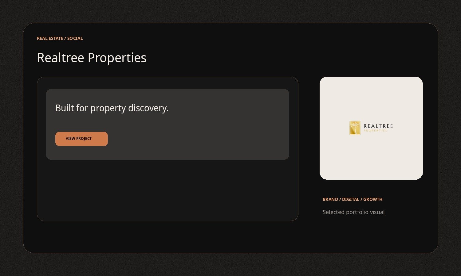Realtree Properties portfolio presentation
